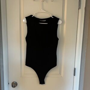 Abercrombie & Fitch Black High Neck Bodysuit